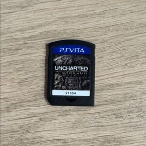 PlayStation Vita Uncharted: Golden Abyss Game Card - Black